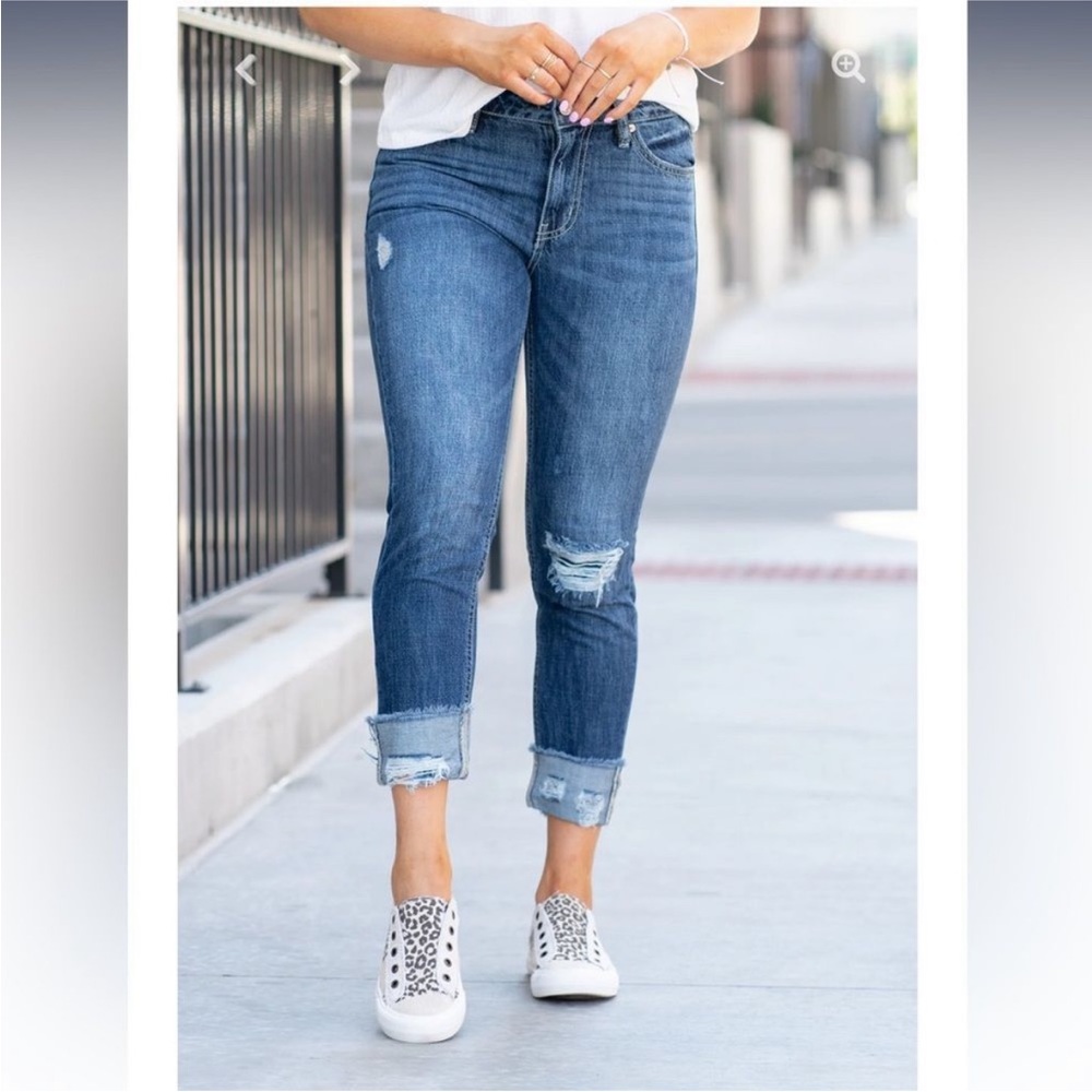 KanCan Mount Pleasant High Rise Boyfriend Fit